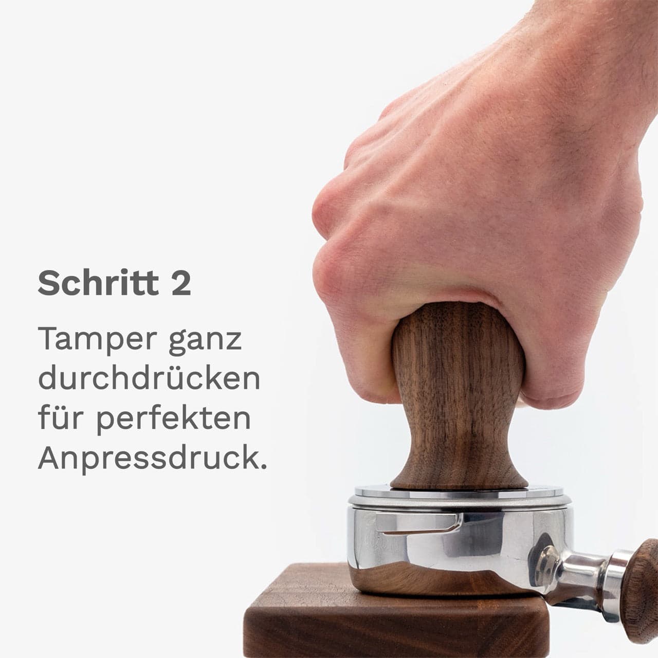 Wiedecent Tamper V6 (Walnut)