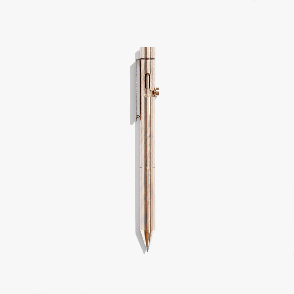 Bolt Action Pen V.02 - Mokume Gane