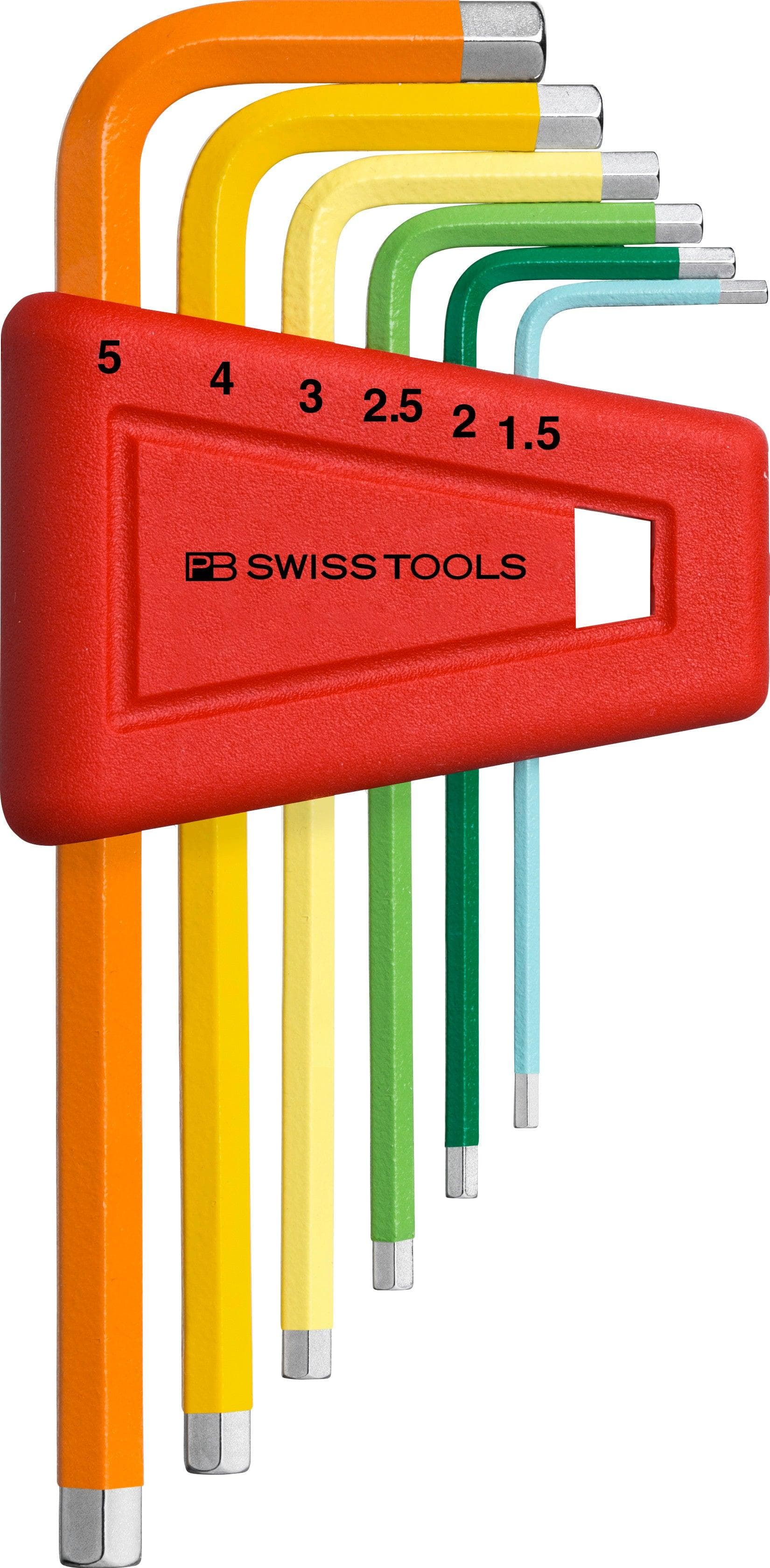 PB 210.H RB Rainbow Hex Key Set