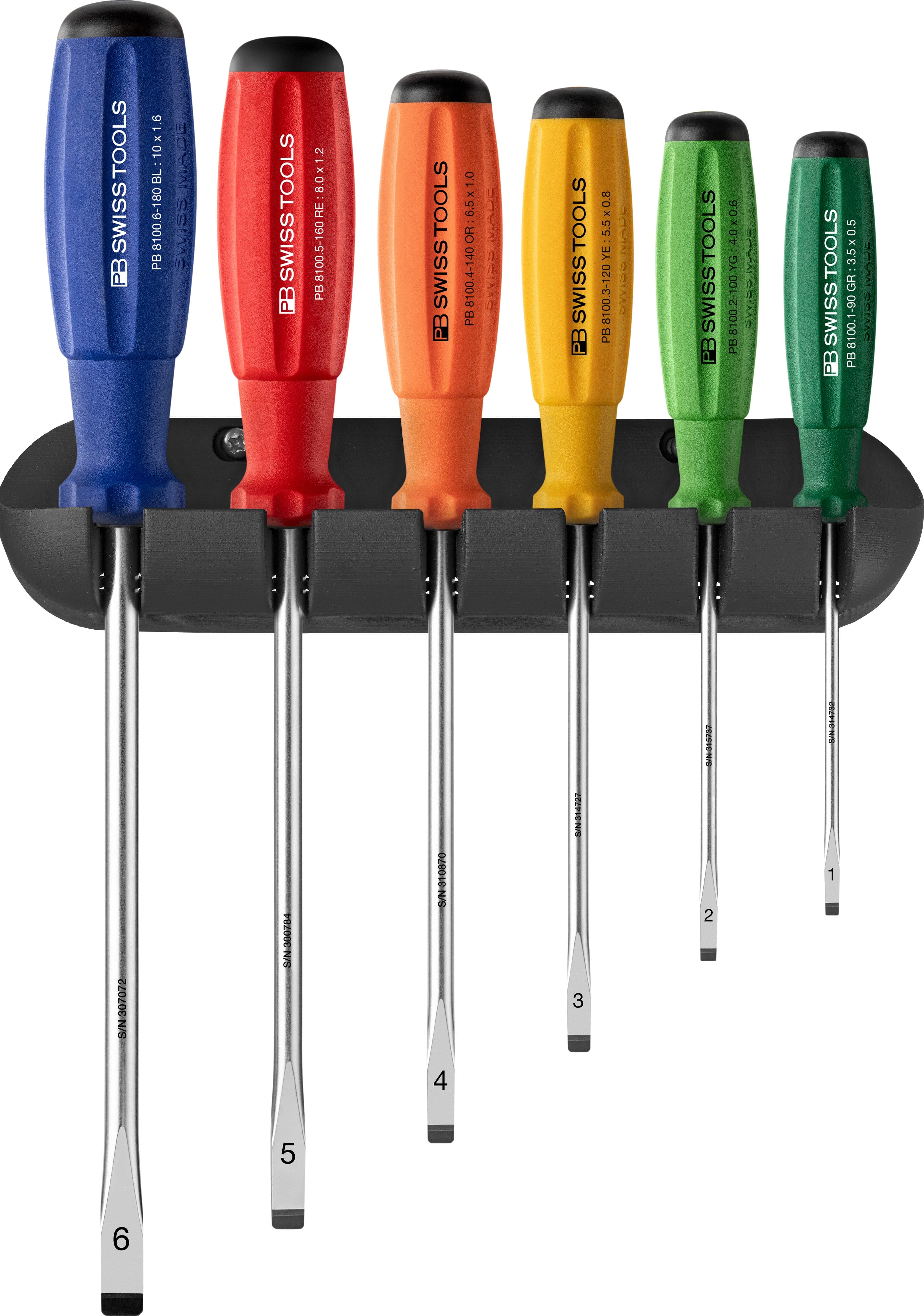 PB 8240.RB Rainbow Screwdriver Set
