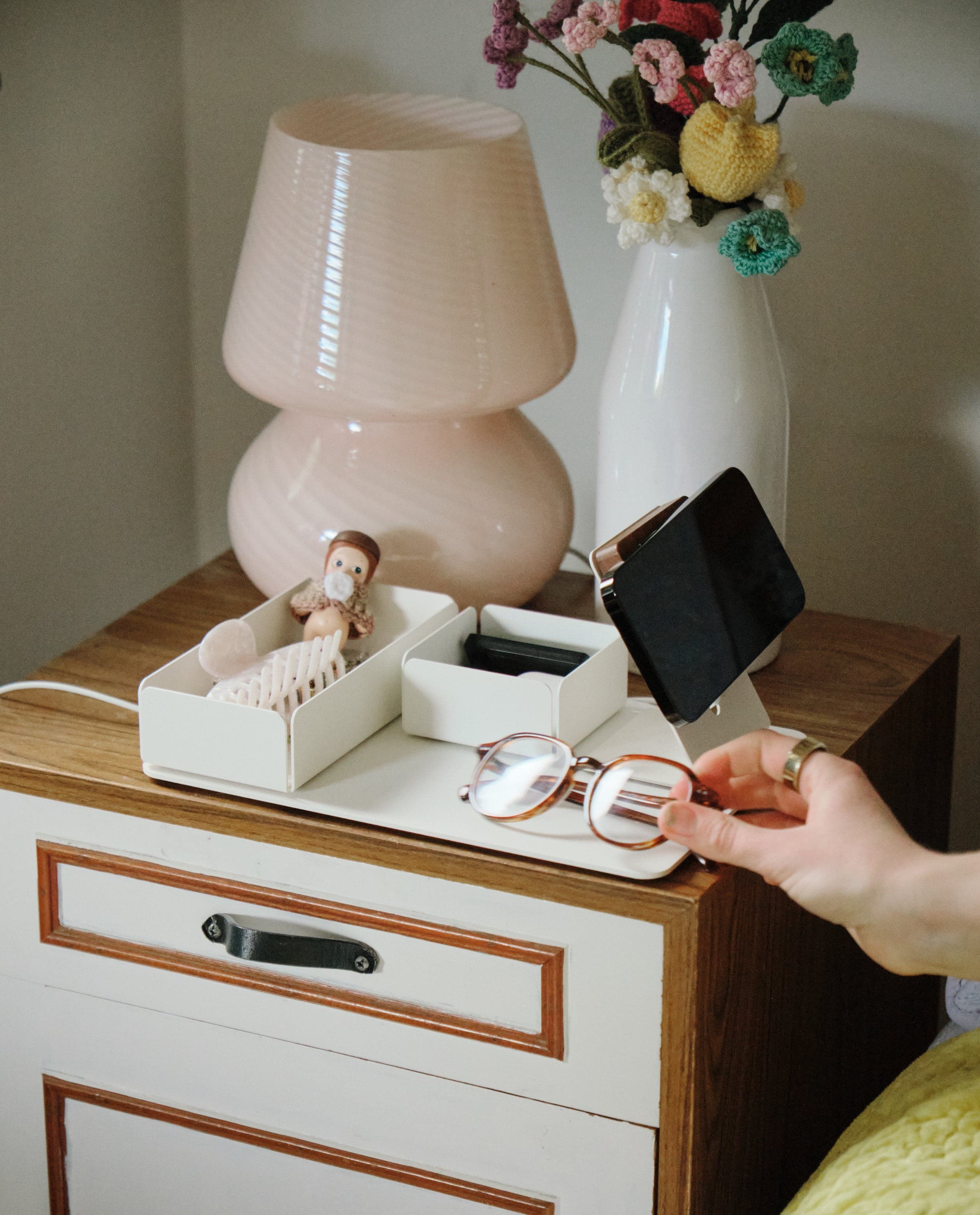 Gather Wood Zigzag Tray (Walnut)