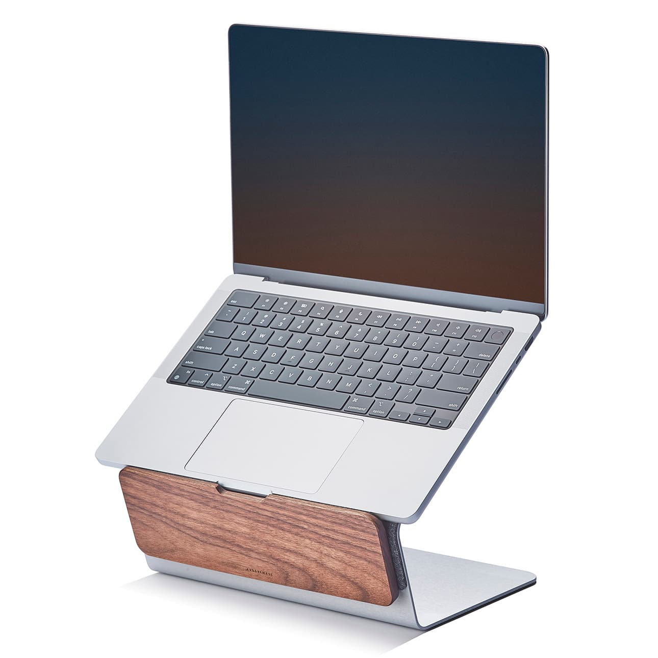 Walnut Laptop Riser