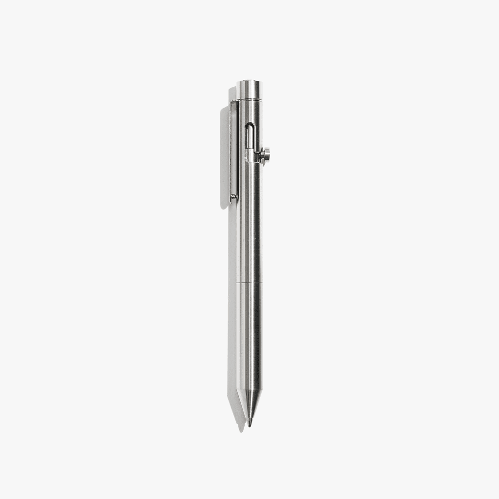 Bolt Action Pen V.02 - Stainless Steel