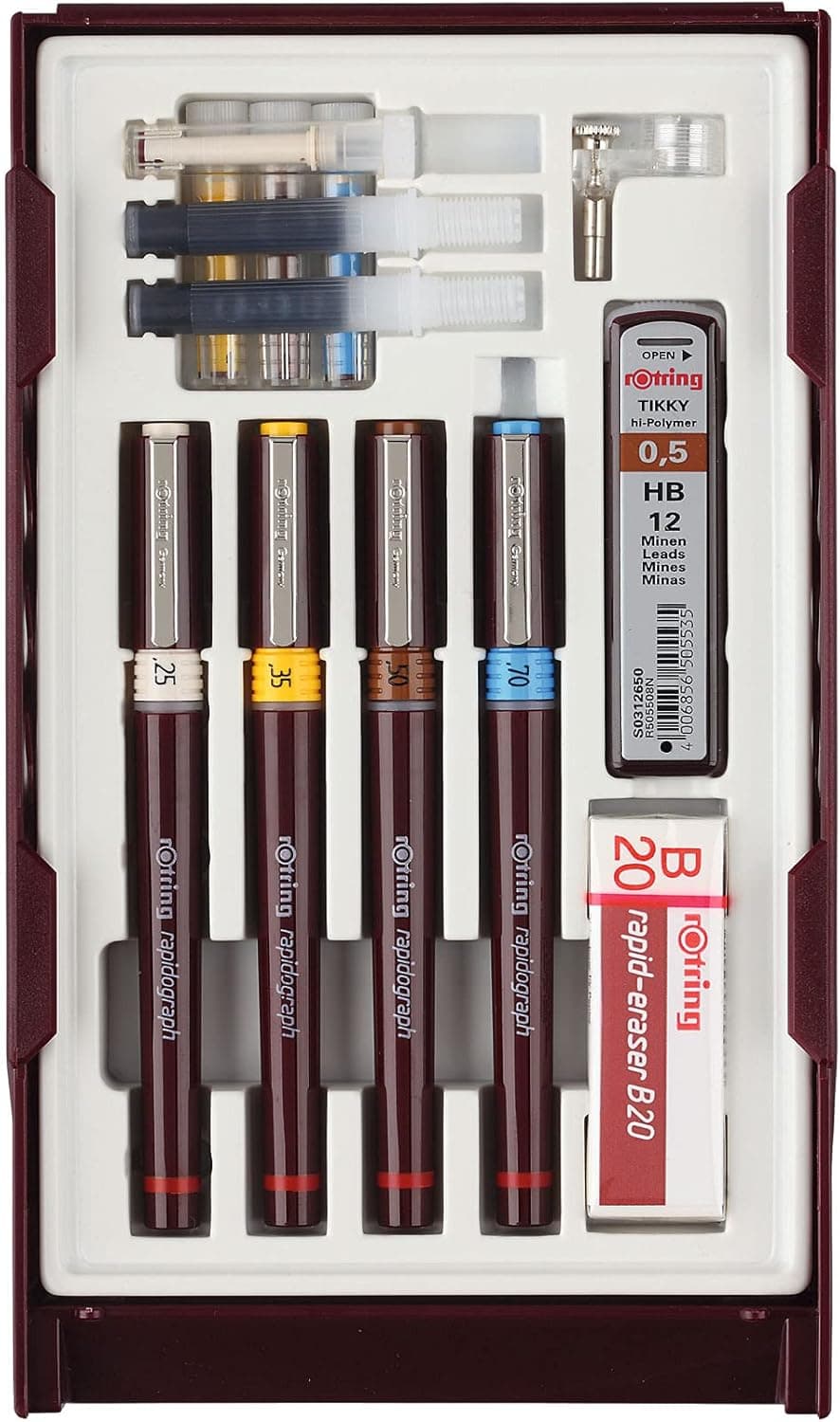 Rotring Rapidograph College Set