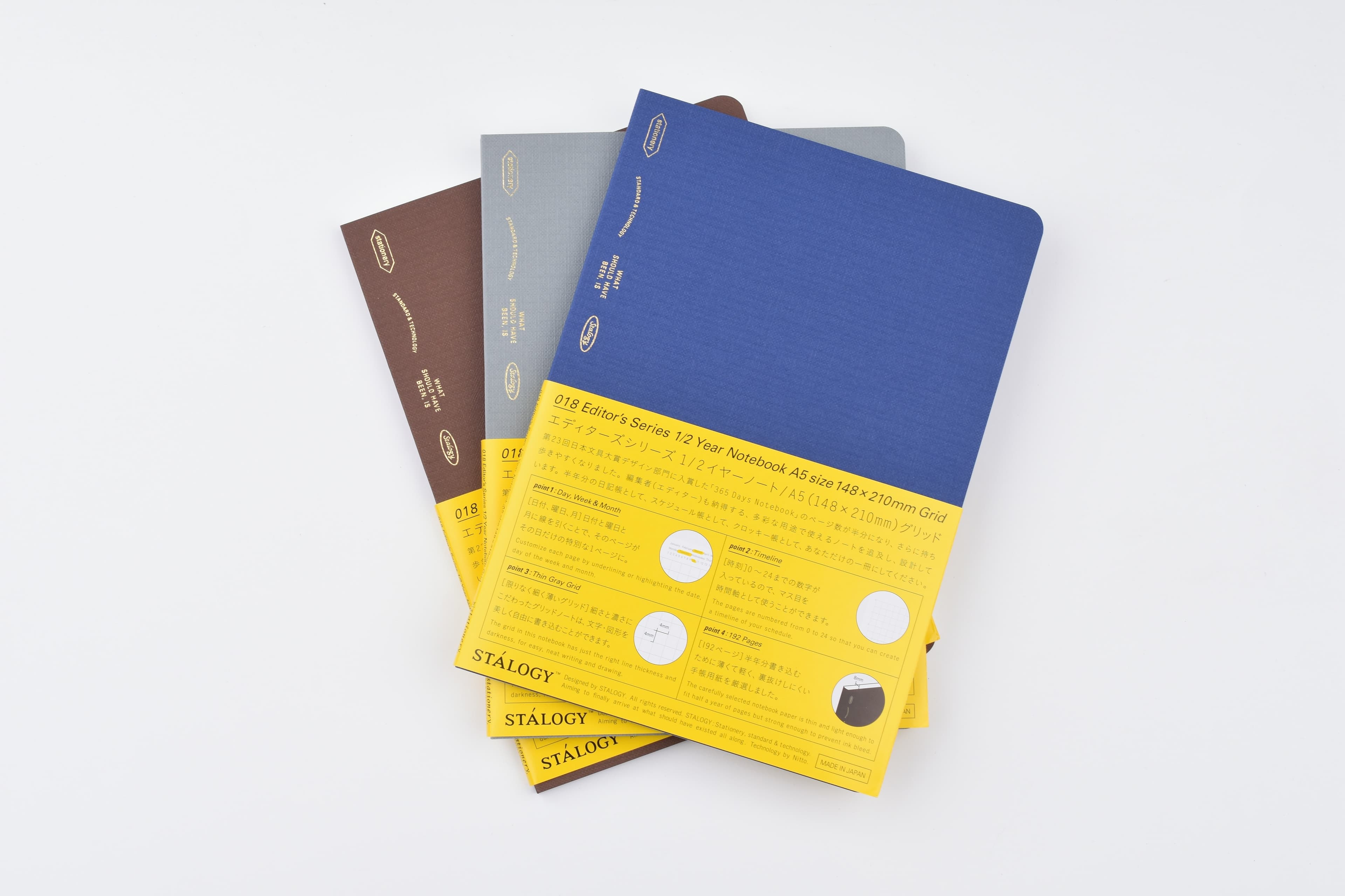 Editor's Series 1/2 Year Notebook A5