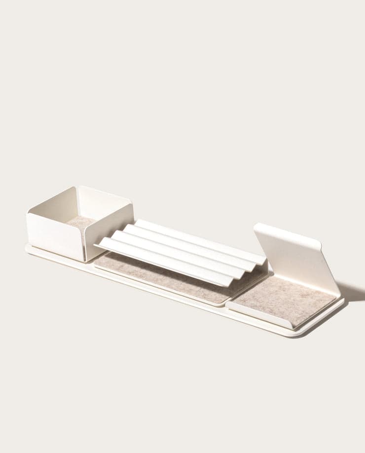 Gather 1x4 Organizer Set (White)
