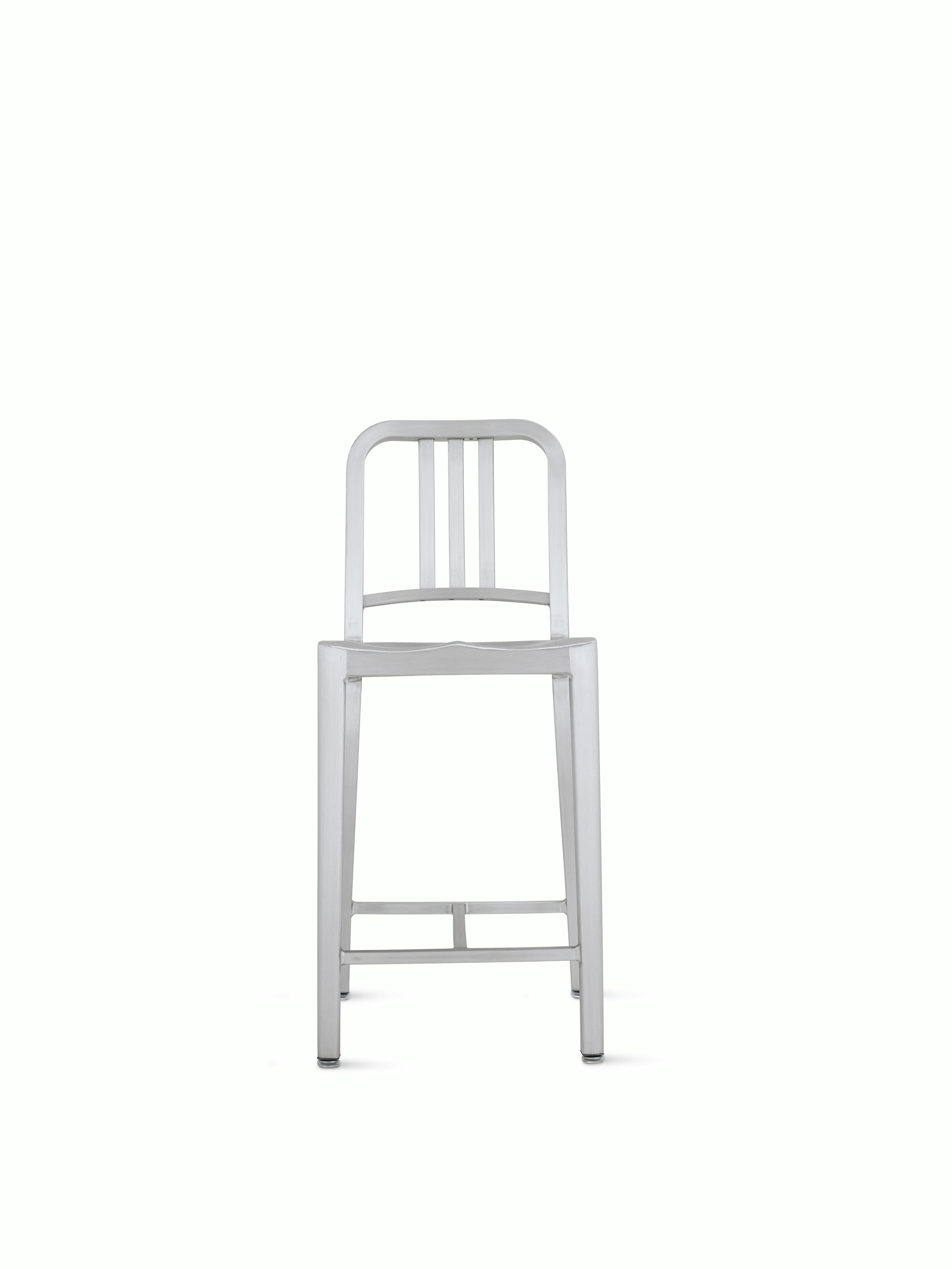 1006 Navy Stool