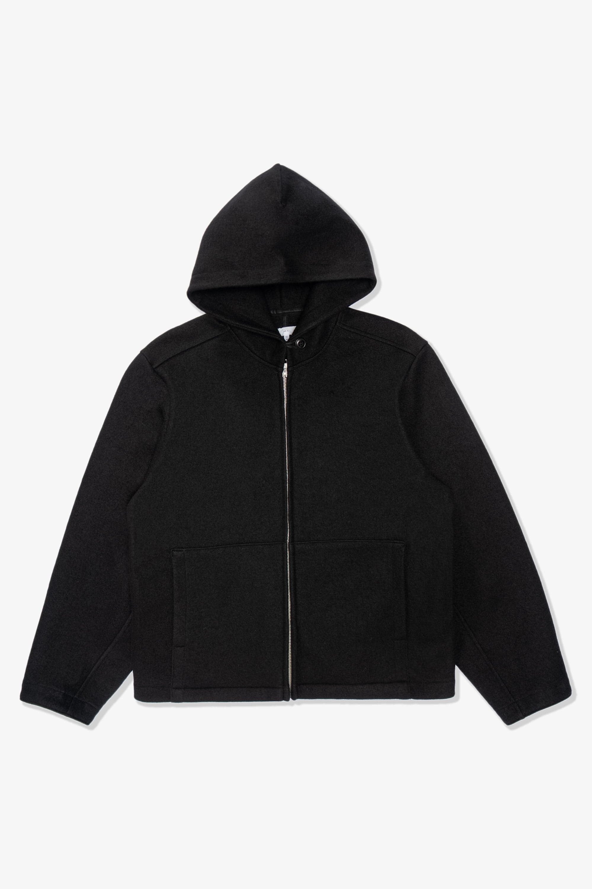 Wool Zip Hoodie