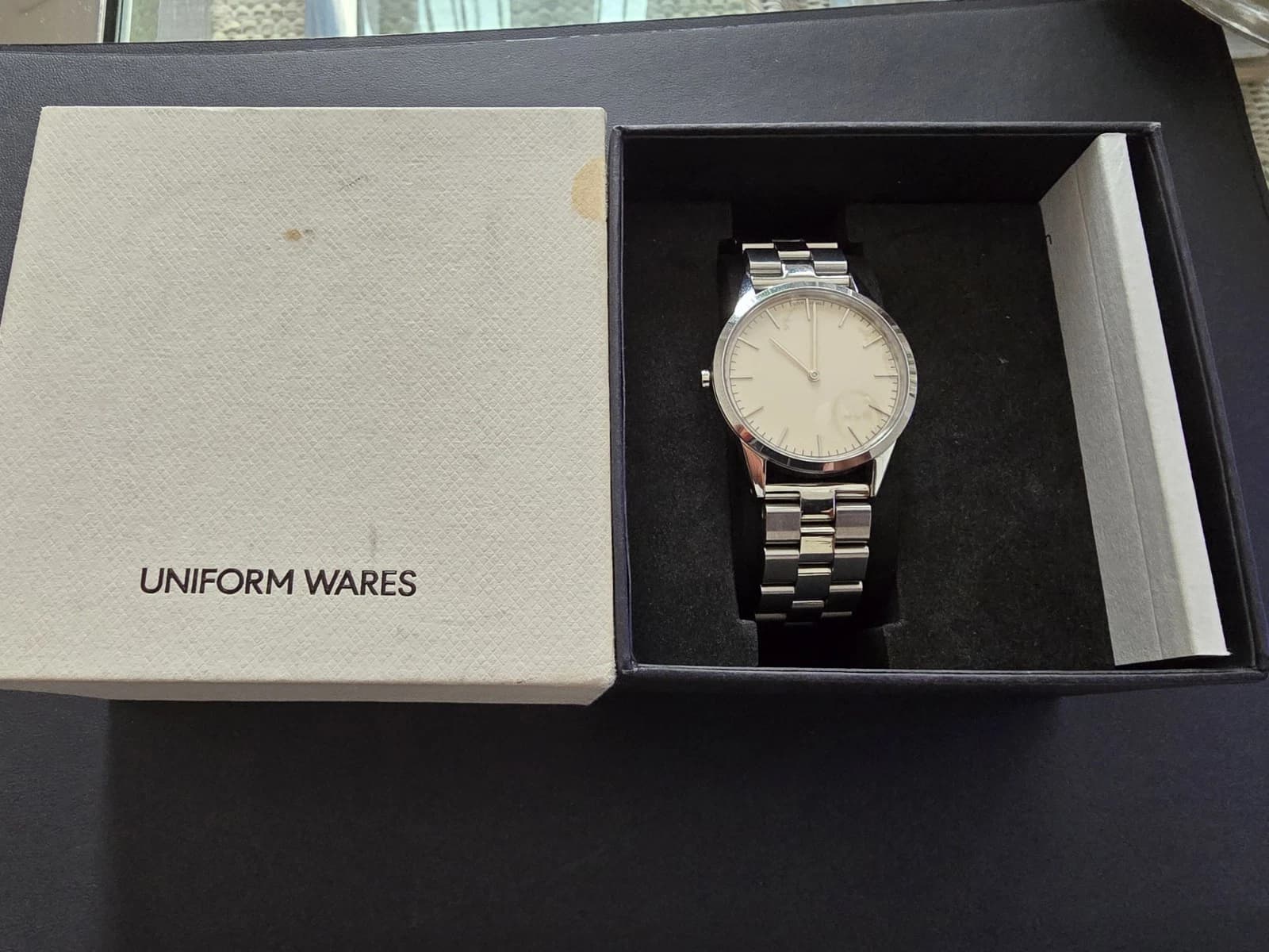 C35 Men's Two-Hand Watch in Polished Steel