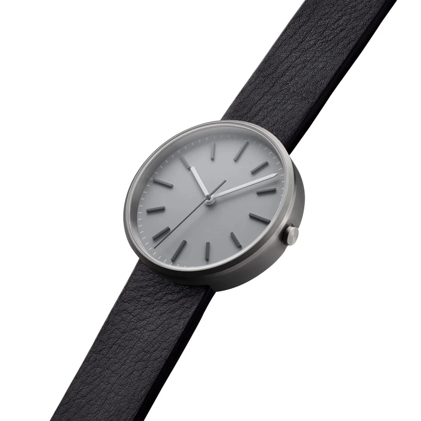 M37 PreciDrive Three-Hand Watch in Brushed Steel