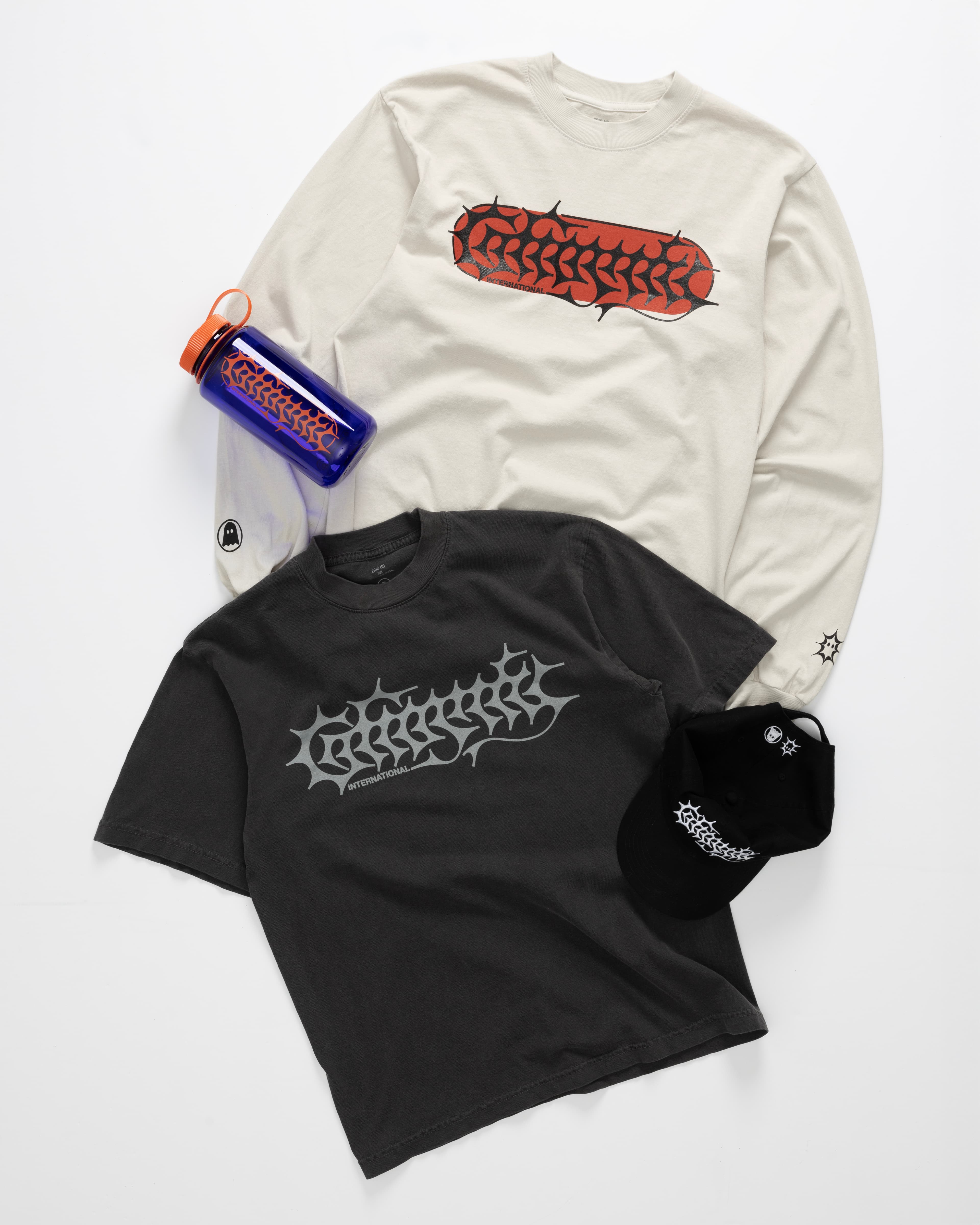 Ghostly x Eric Hu Tee