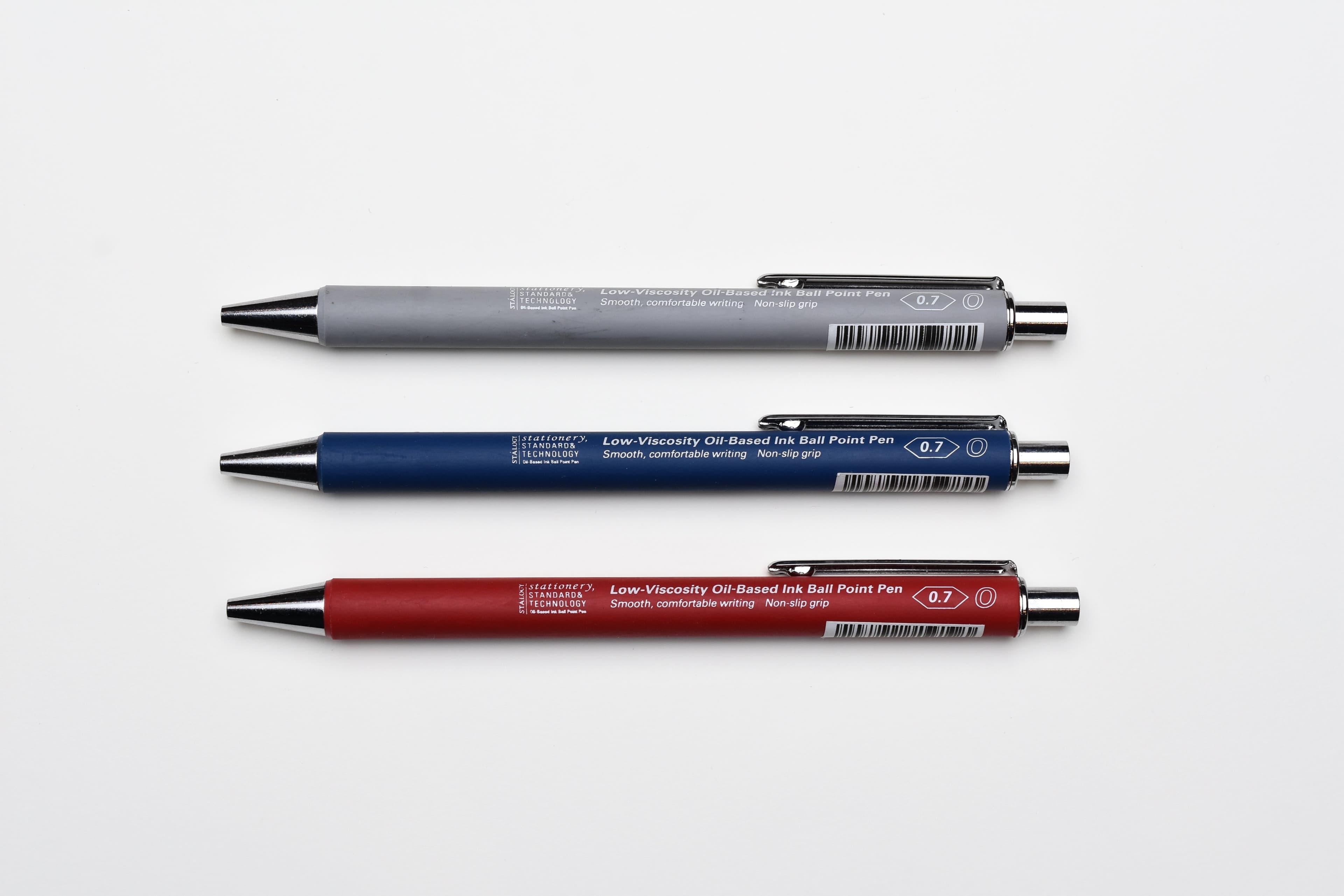 Low-Viscosity Oil Based Ink Ball Point Pen 0.7mm