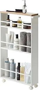 Tower Rolling Slim Storage Cart